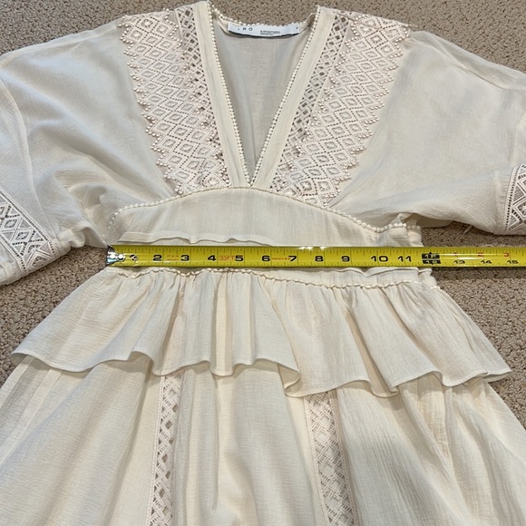 IRO FIGONS EMBROIDERED MINI DRESS size 34 - Picture 13 of 16